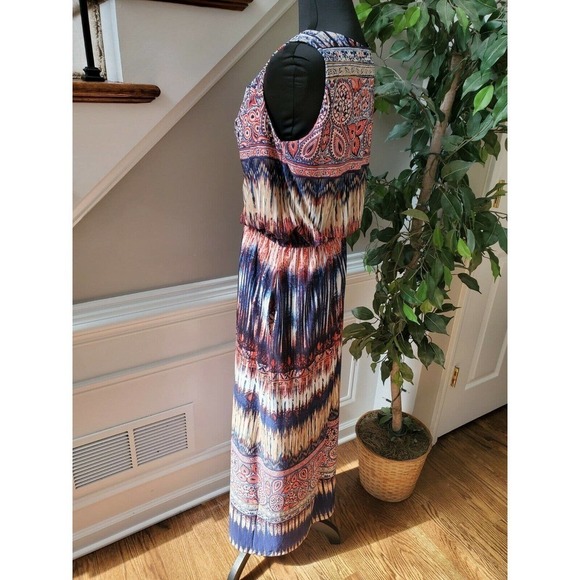 Donna Ricco Sleeveless Cowl Neck Maxi Dress - Picture 7 of 11